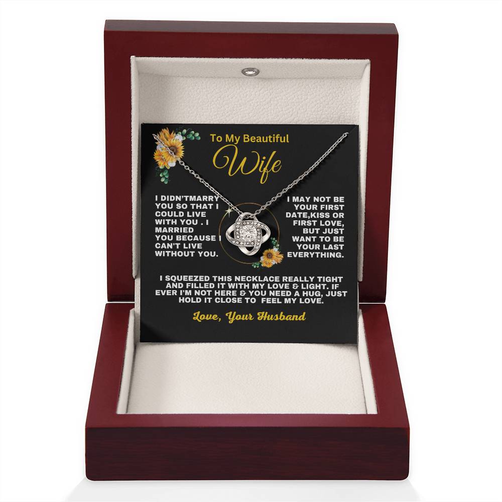 Gift For Wife with Sunflowers -Lk