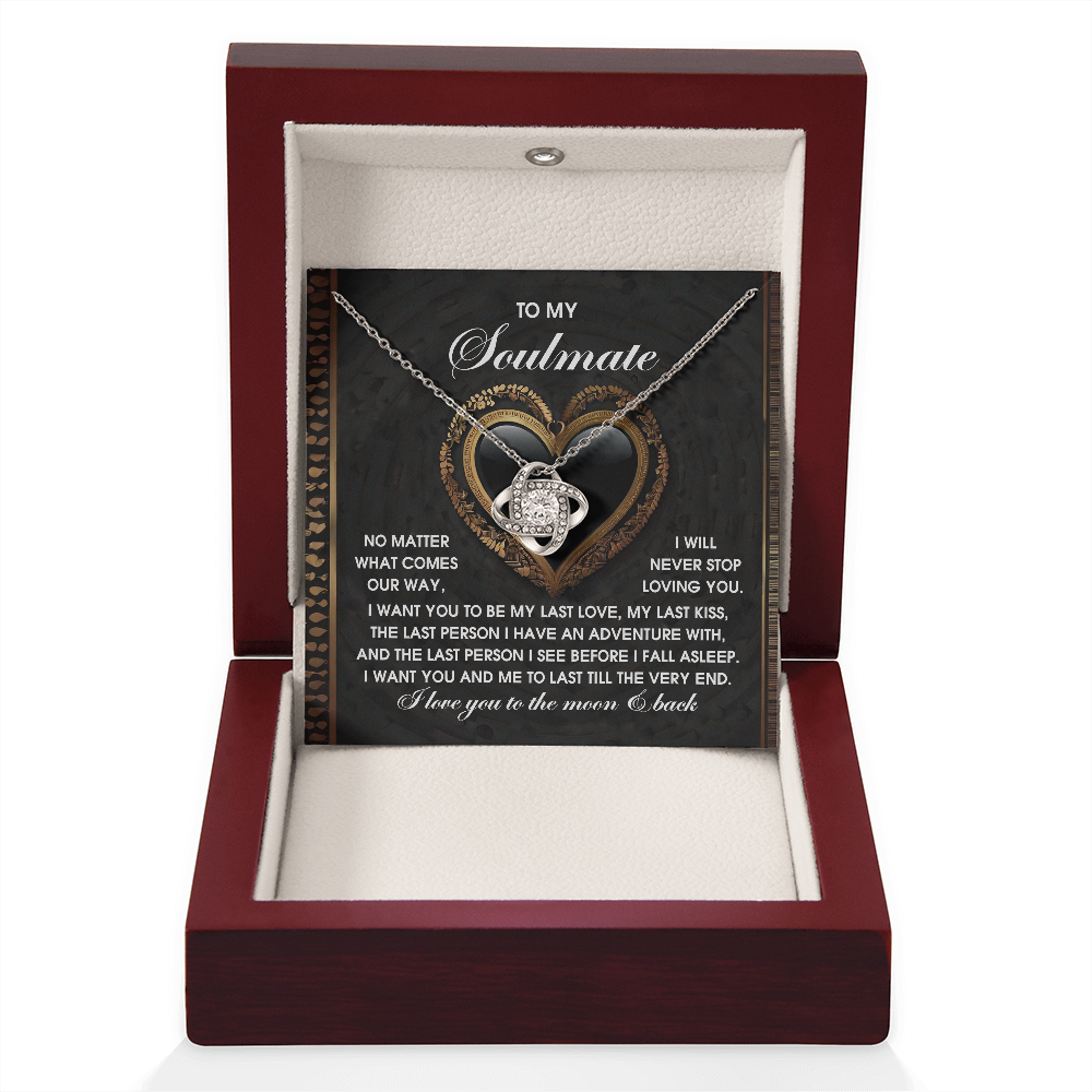 Soulmate: The Very End-Love Knot Necklace