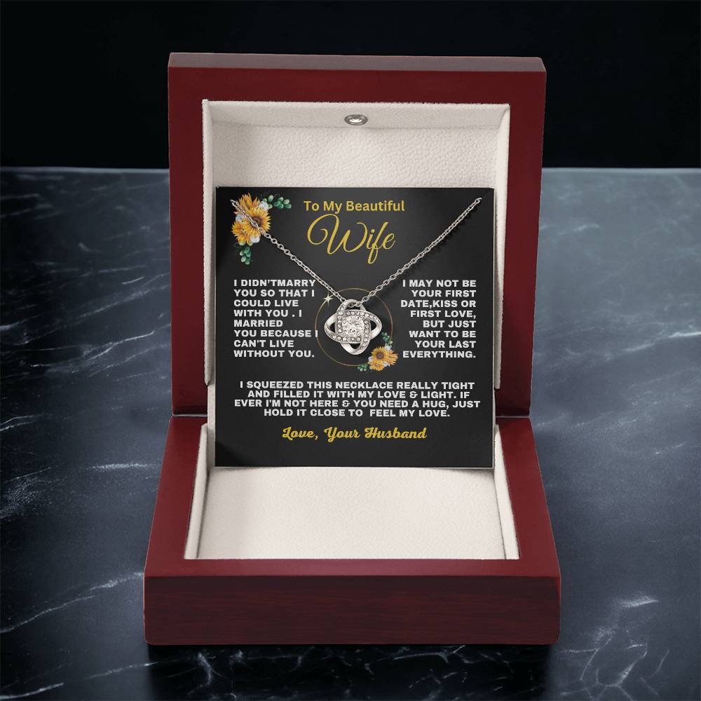 Gift For Wife with Sunflowers -Lk