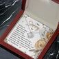 I'm Sorry-Amazing Woman-Love Knot Necklace