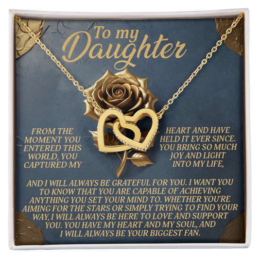 Daughter-Captured Heart: Interlocking Hearts