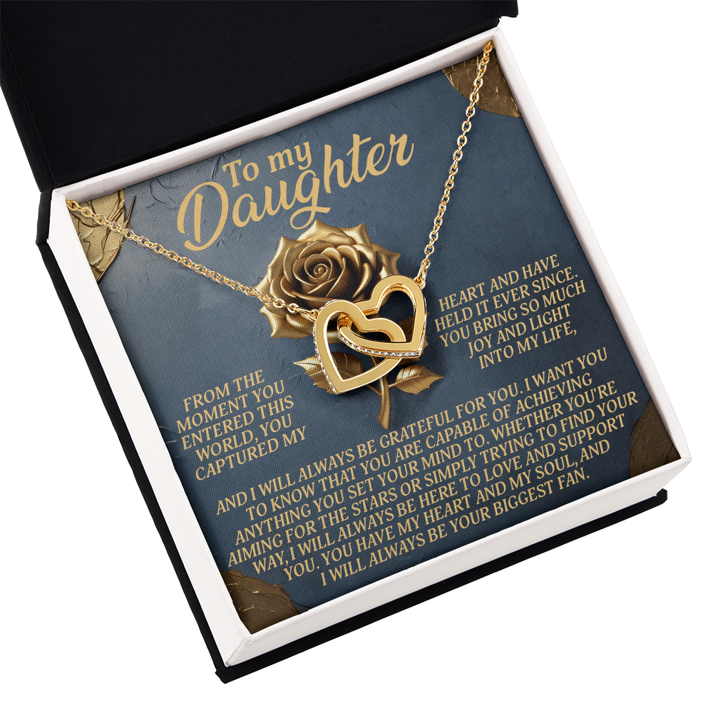 Daughter-Captured Heart: Interlocking Hearts