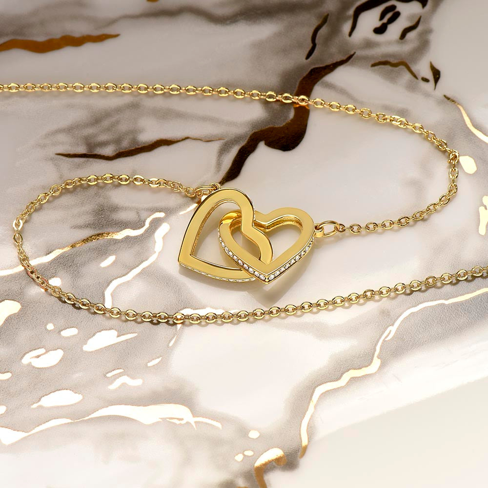Daughter-Infinite Love: Interlocking Hearts
