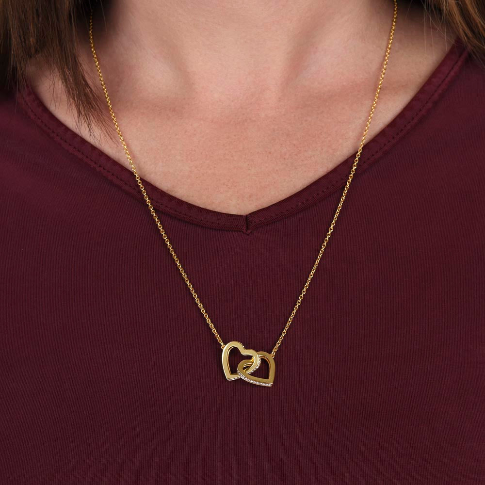 Daughter-Infinite Love: Interlocking Hearts