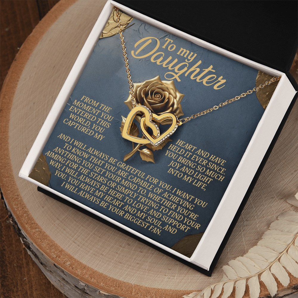 Daughter-Captured Heart: Interlocking Hearts