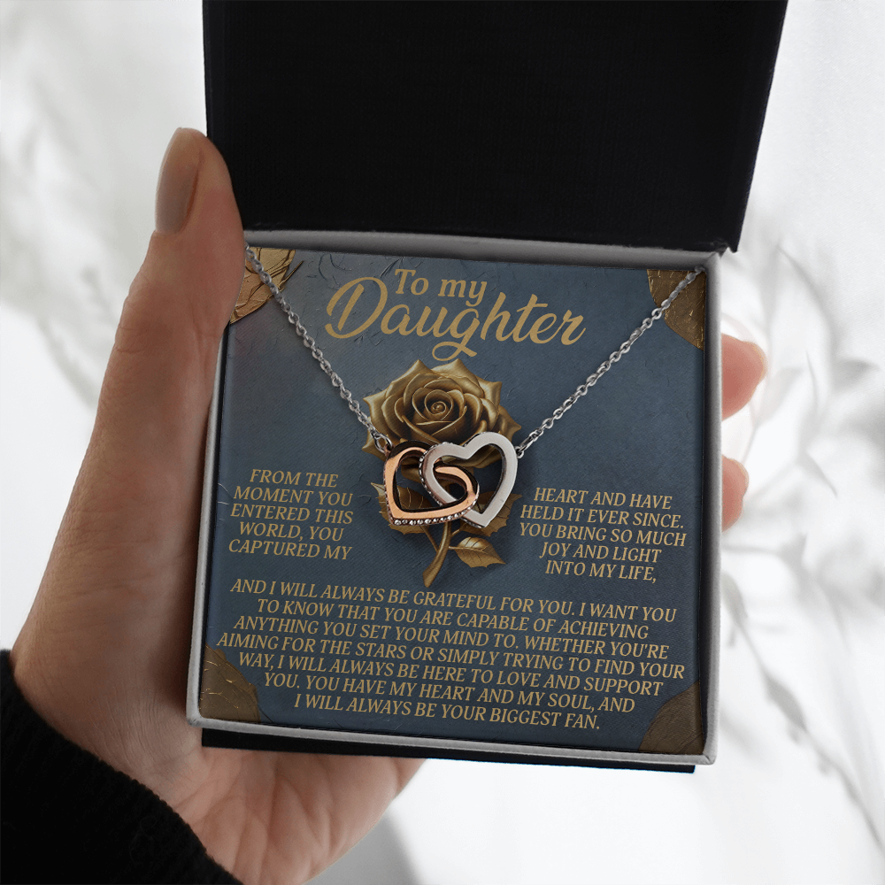 Daughter-Captured Heart: Interlocking Hearts