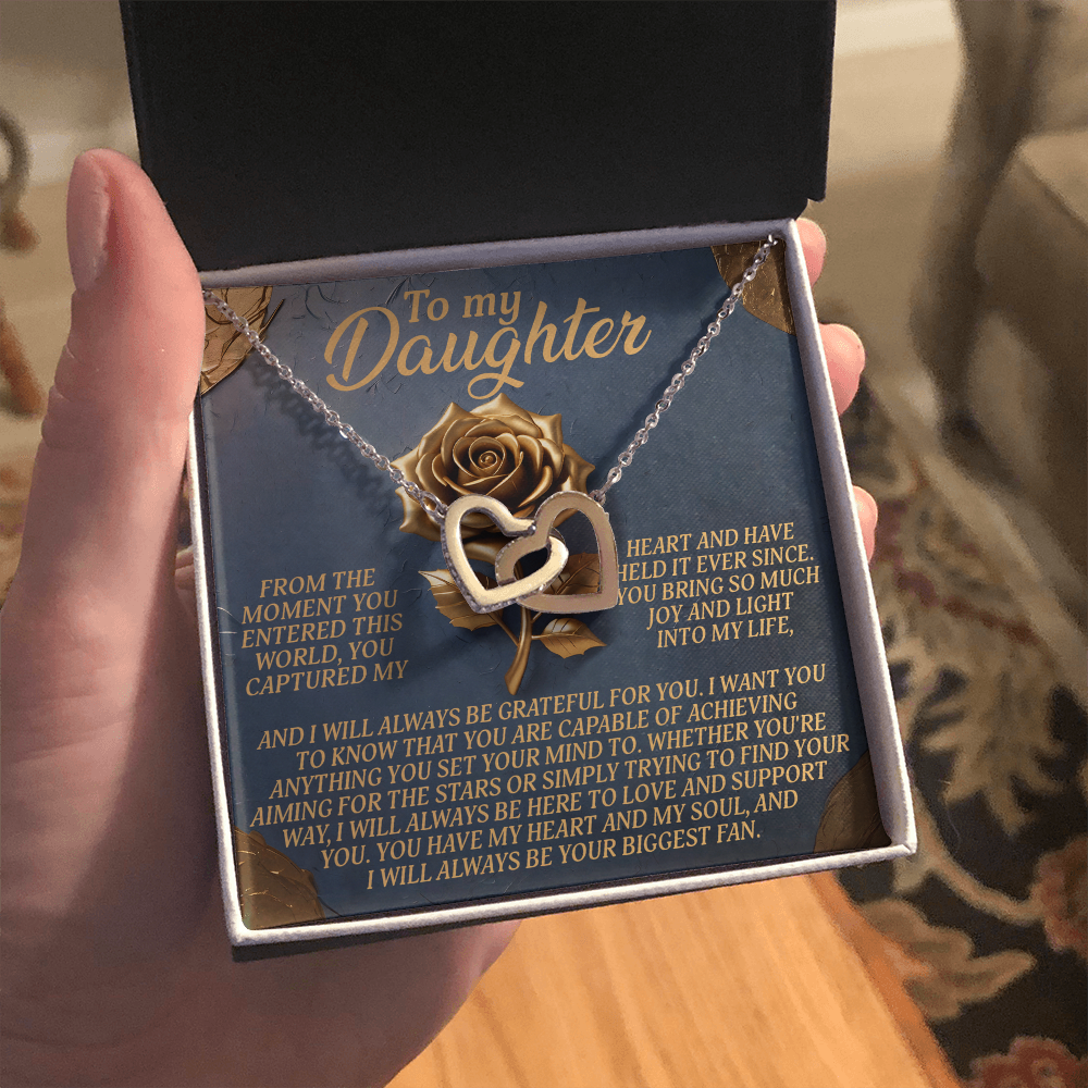 Daughter-Captured Heart: Interlocking Hearts