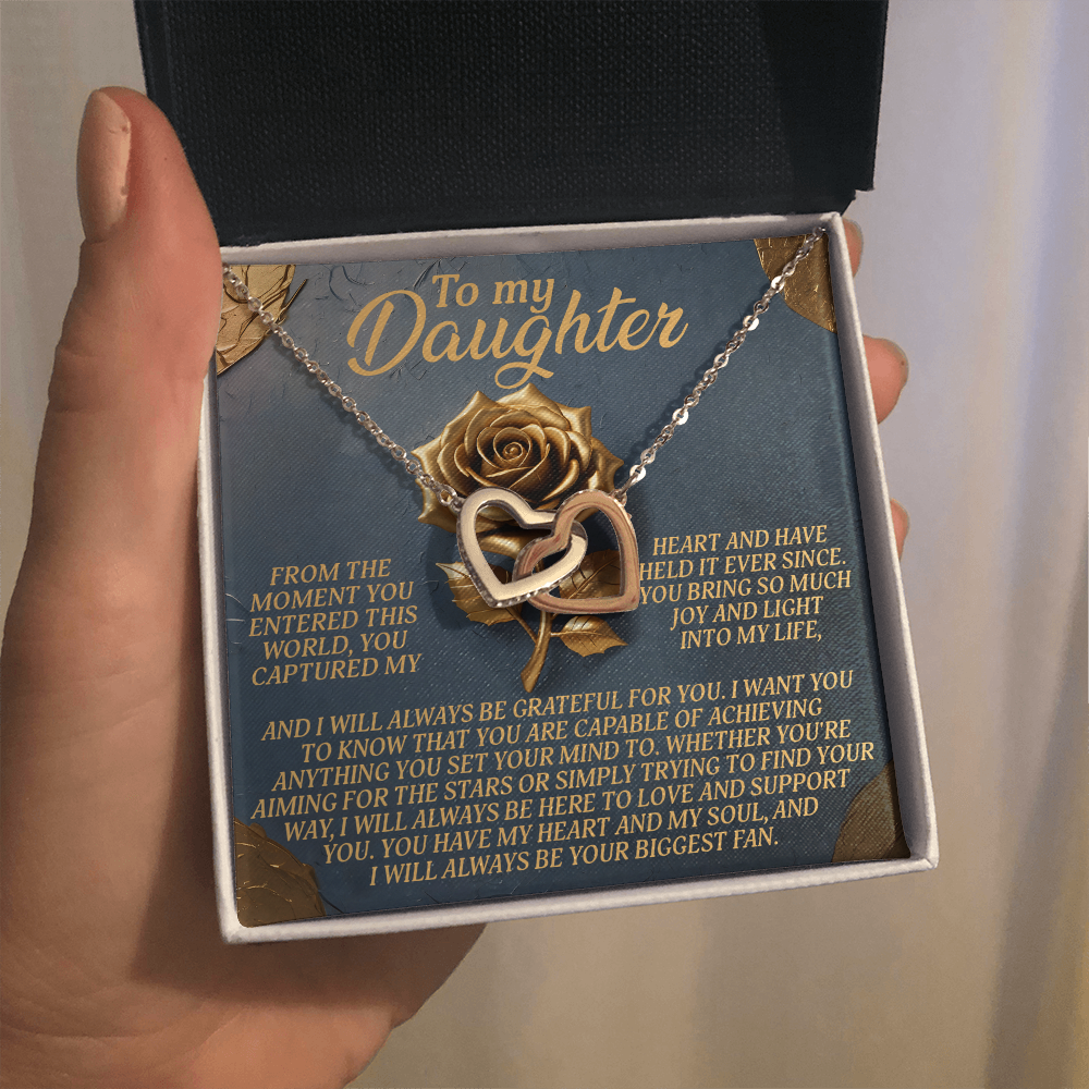 Daughter-Captured Heart: Interlocking Hearts