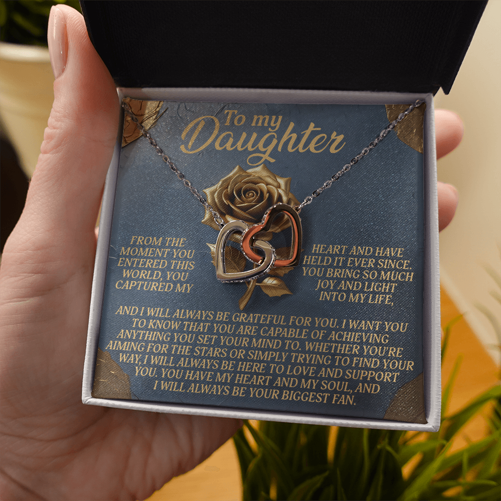 Daughter-Captured Heart: Interlocking Hearts