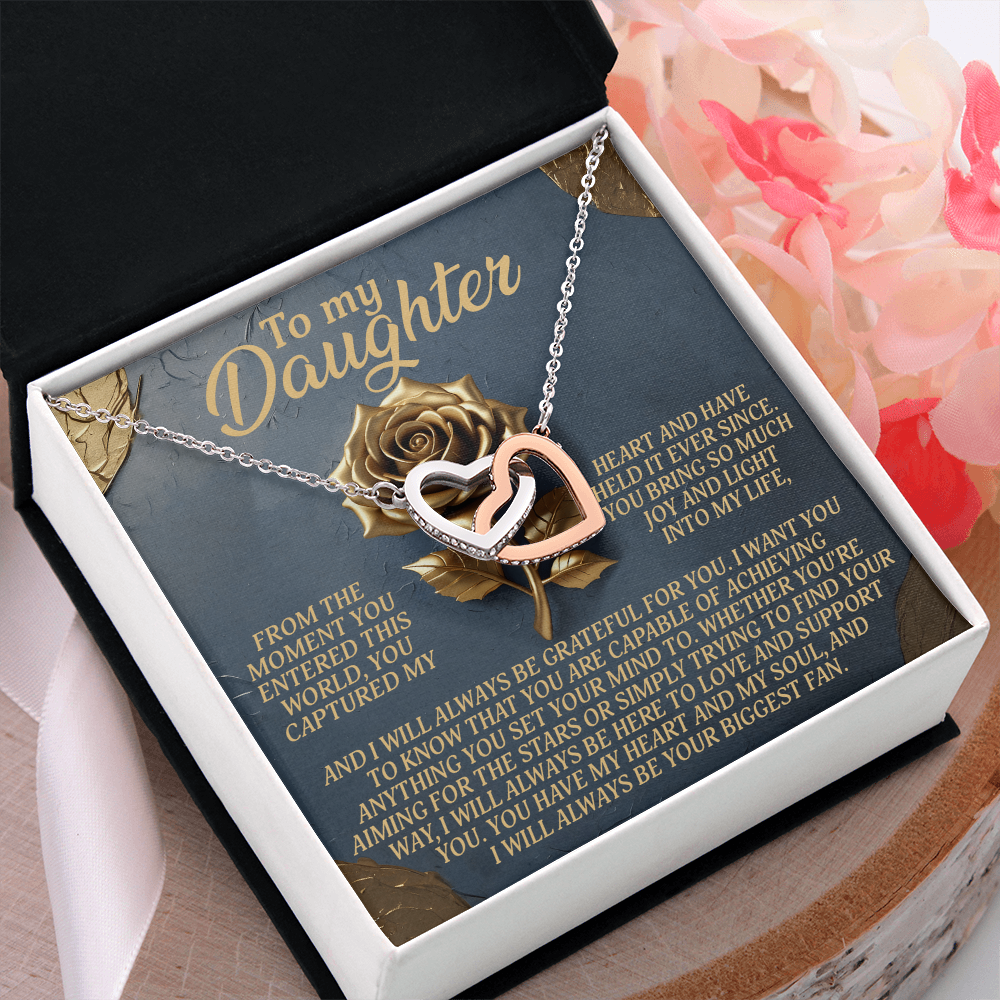 Daughter-Captured Heart: Interlocking Hearts
