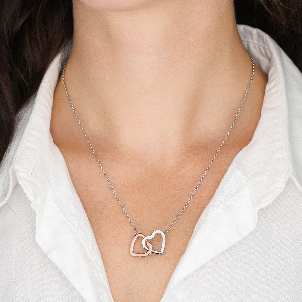 Daughter-Infinite Love: Interlocking Hearts