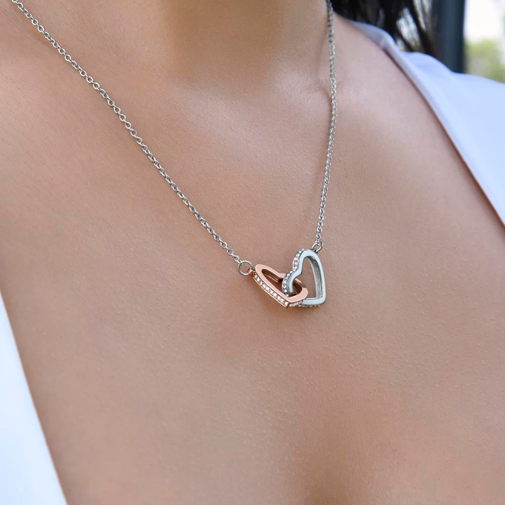 Daughter-Infinite Love: Interlocking Hearts