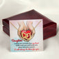 Gift For DAUGHTER-Always Be There-Interlocking Hearts