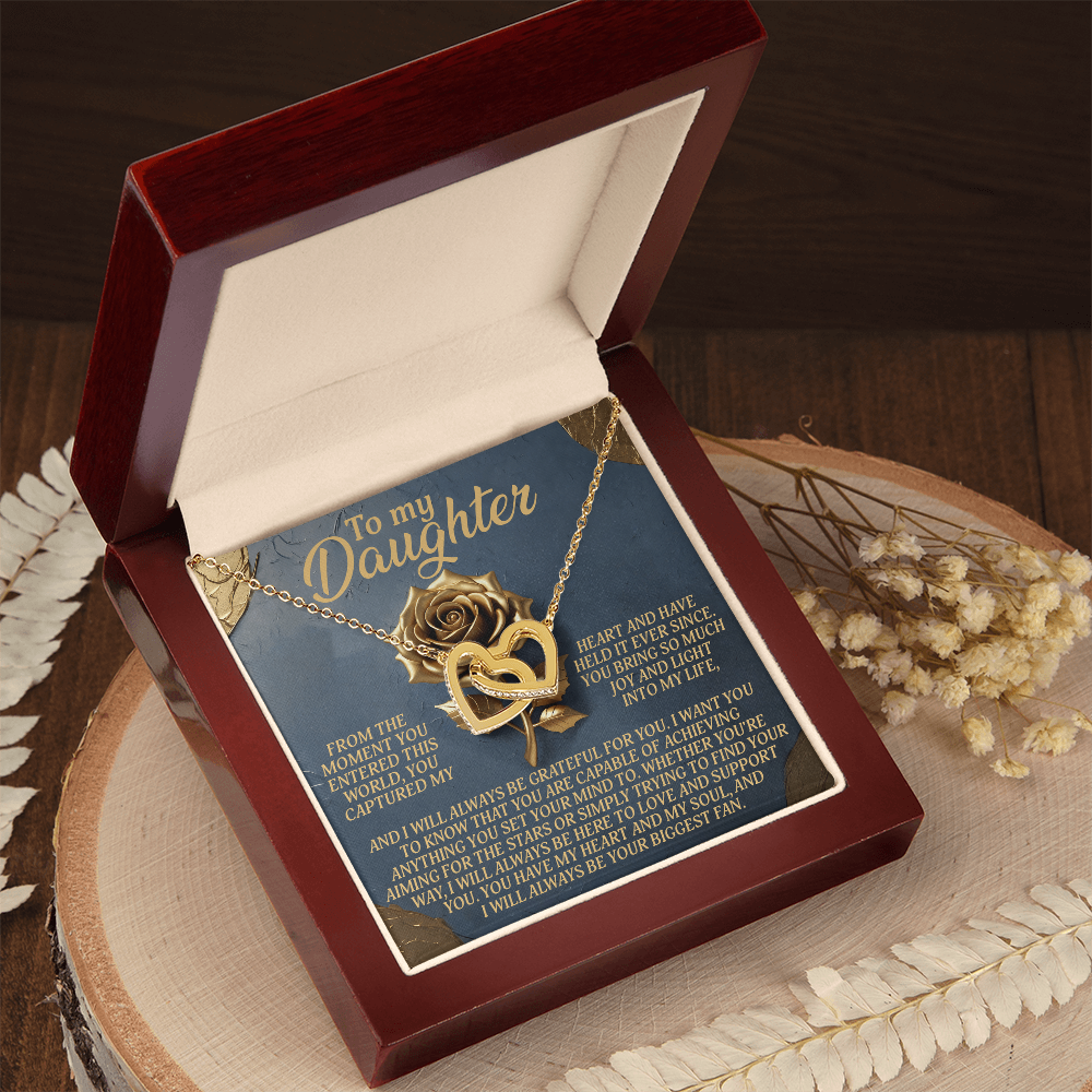 Daughter-Captured Heart: Interlocking Hearts