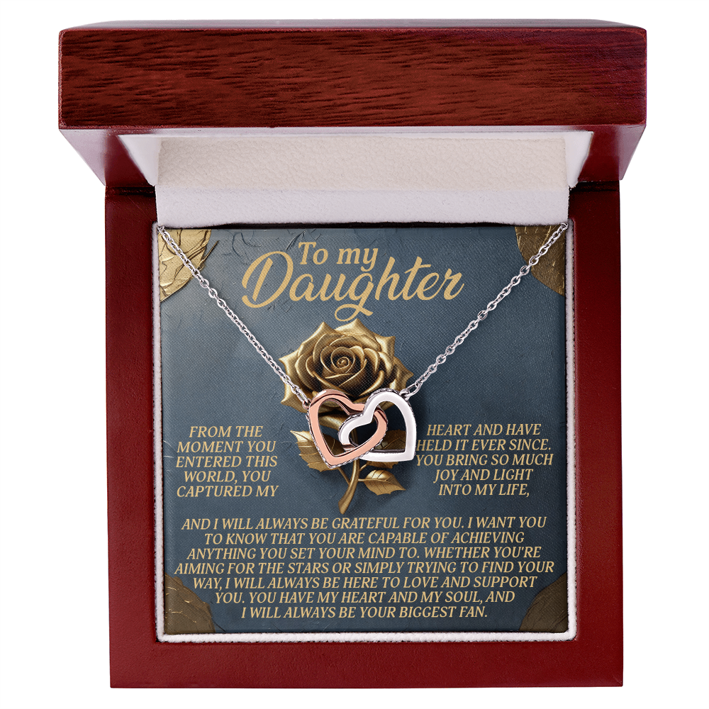 Daughter-Captured Heart: Interlocking Hearts