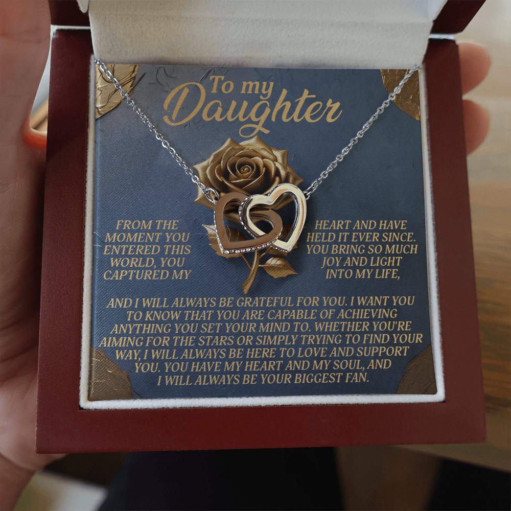 Daughter-Captured Heart: Interlocking Hearts