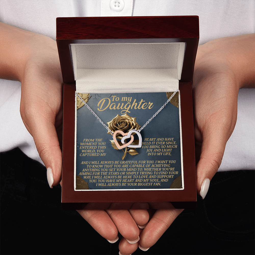 Daughter-Captured Heart: Interlocking Hearts