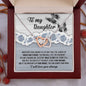 Gift For DAUGHTER-Always Have Mine-Interlocking Hearts Necklace
