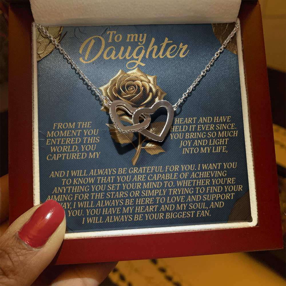 Daughter-Captured Heart: Interlocking Hearts