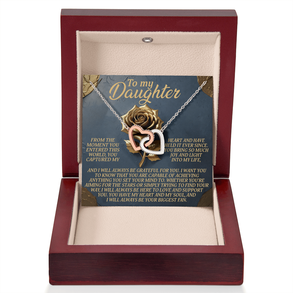 Daughter-Captured Heart: Interlocking Hearts