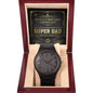 Gift For Dad-Super Dad Certificate-Wooded watch