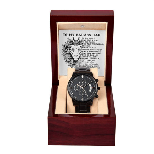 Gift For Dad-Important Person-watch