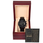 Gift For Dad-Your Time-Black Chron. Watch