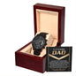 Gift For Dad-Most Precious Gift-Black Chron. Watch