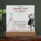 Gift For Bride from Future Husband-Square Plaque