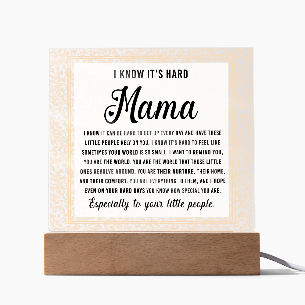 Mom-I know-Acrylic Square