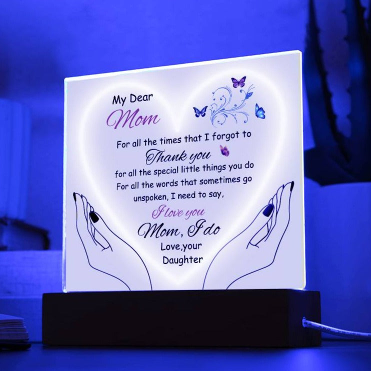 Gift for MOM fr. Daughter-"Thank You"