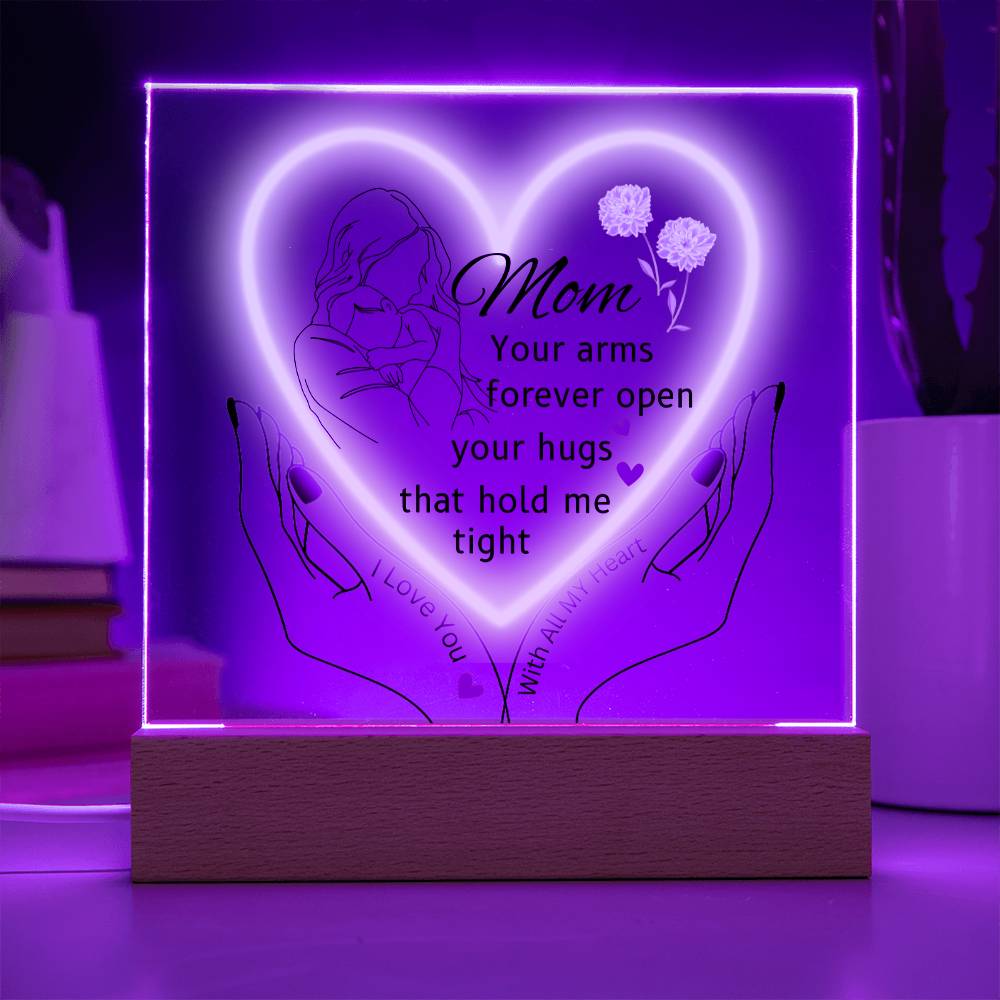 Gift For Mom-"your arms forever Open"