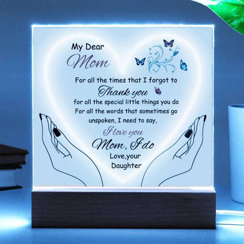 Gift for MOM fr. Daughter-"Thank You"