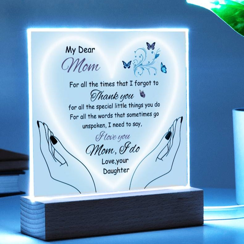 Gift for MOM fr. Daughter-"Thank You"