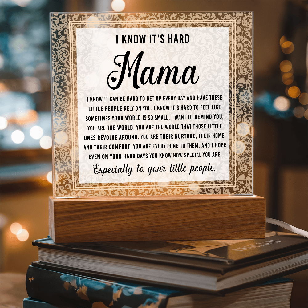 Mom-I know-Acrylic Square
