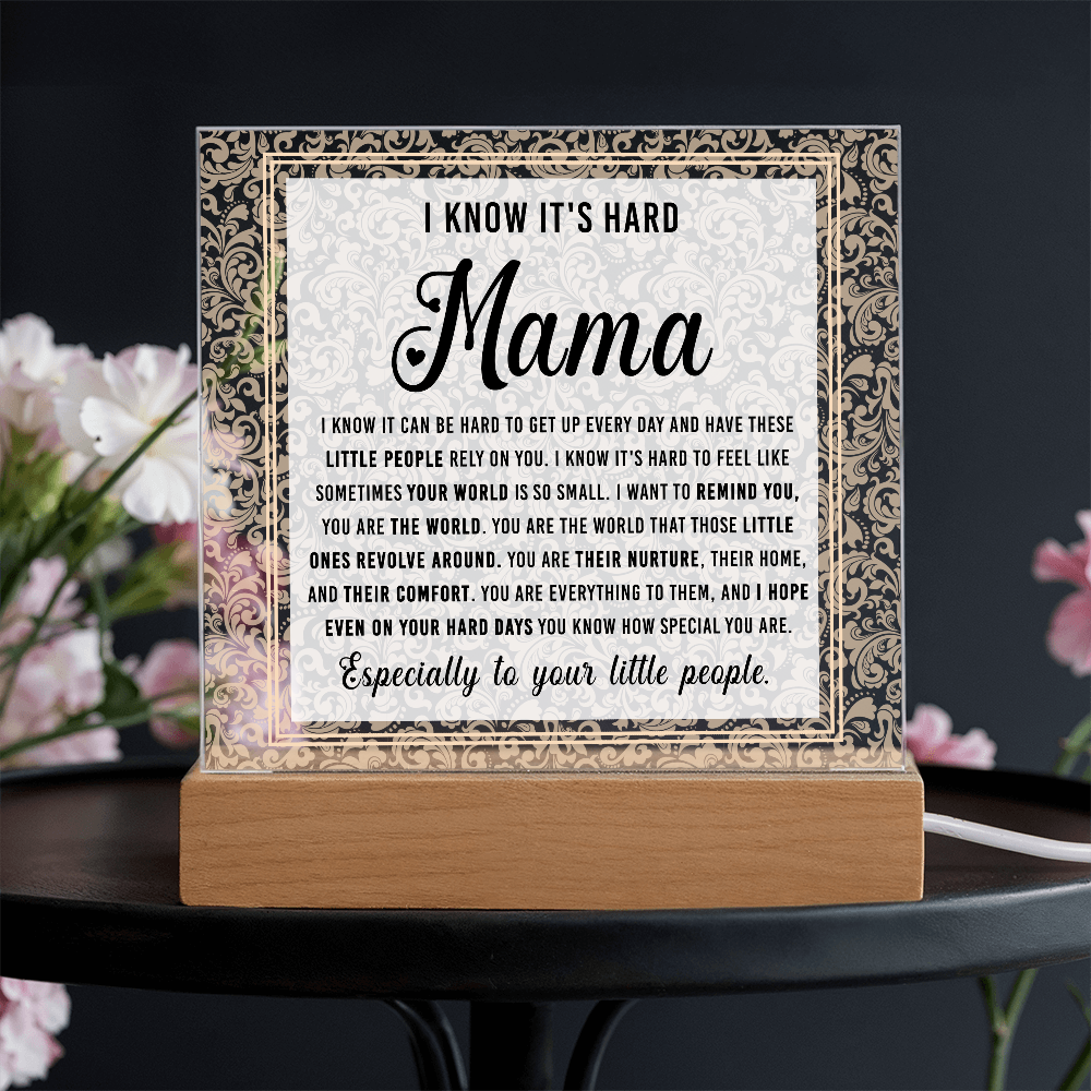 Mom-I know-Acrylic Square