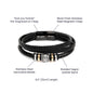 Gift For Grandpa-Truly Blessed-Bracelet
