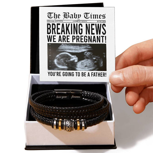 Gift For Father-The Baby News-Bracelet