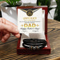 Gift For DAD-Certificate of Achievement-Bracelet