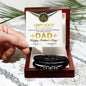 Gift For DAD-Certificate of Achievement-Bracelet