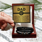 Gift For BONUS DAD-COUNT ON YOU- Bracelet