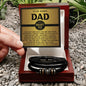 Gift For BONUS DAD-COUNT ON YOU- Bracelet