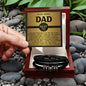 Gift For BONUS DAD-COUNT ON YOU- Bracelet
