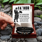 Gift for Dad-Warrior Dad-Bracelet