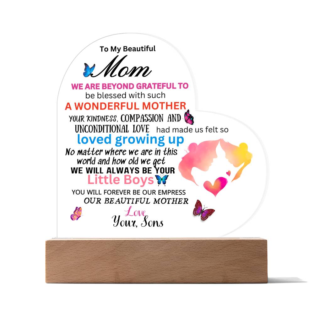 Gift for Mom fr. Sons-(My Empress)