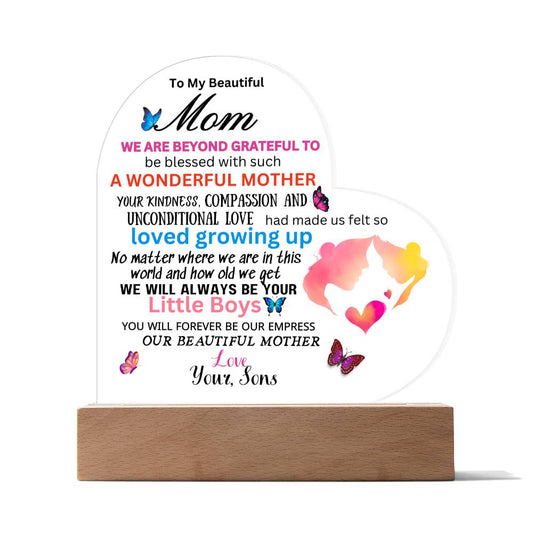 Gift for Mom fr. Sons-(My Empress)