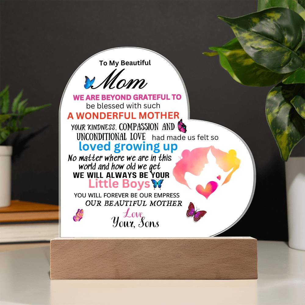 Gift for Mom fr. Sons-(My Empress)