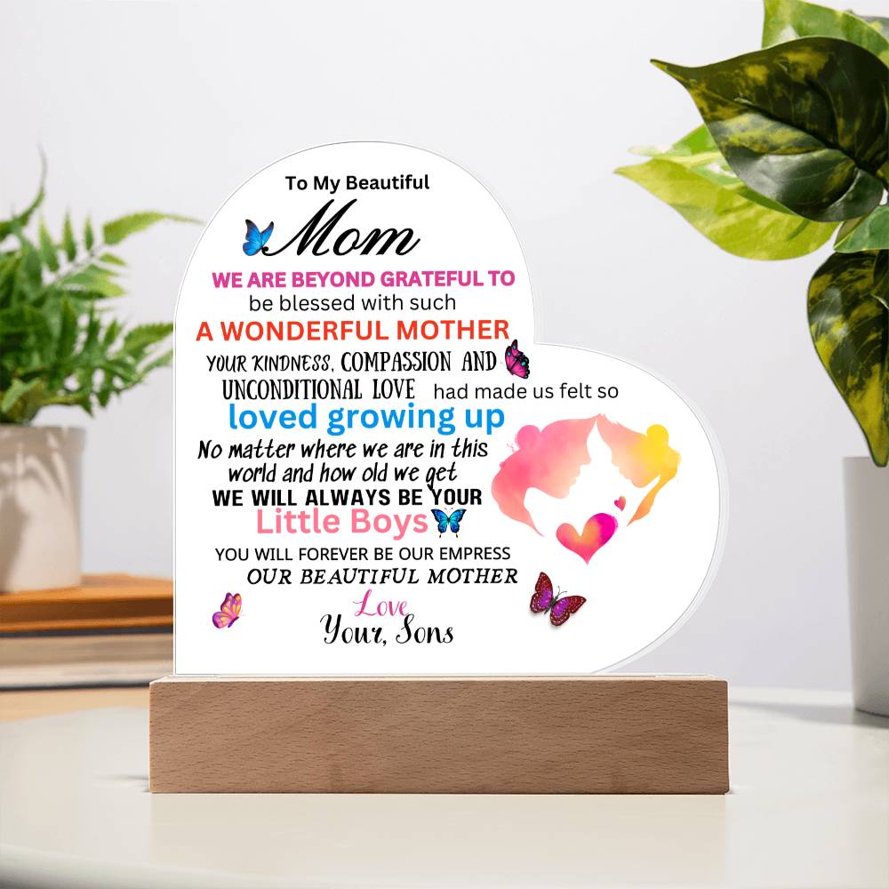 Gift for Mom fr. Sons-(My Empress)