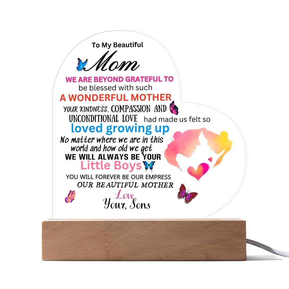 Gift for Mom fr. Sons-(My Empress)