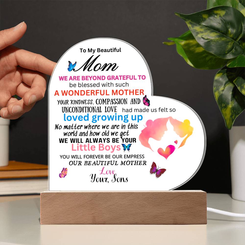 Gift for Mom fr. Sons-(My Empress)